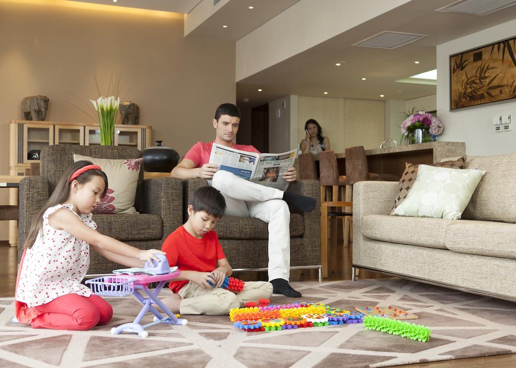 เซี่ยงไฮ้ เซ็นเตอร์ เซอร์วิซ อพาร์ตเมนต์ Aparthotel ภายนอก รูปภาพ