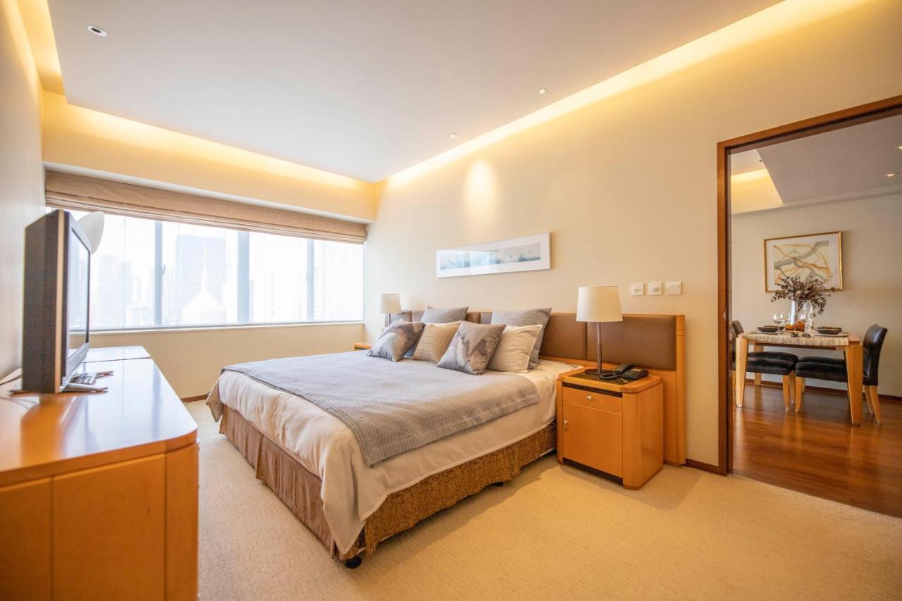 เซี่ยงไฮ้ เซ็นเตอร์ เซอร์วิซ อพาร์ตเมนต์ Aparthotel ภายนอก รูปภาพ