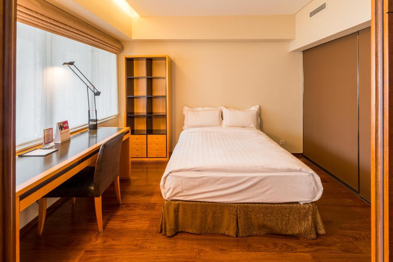 เซี่ยงไฮ้ เซ็นเตอร์ เซอร์วิซ อพาร์ตเมนต์ Aparthotel ภายนอก รูปภาพ