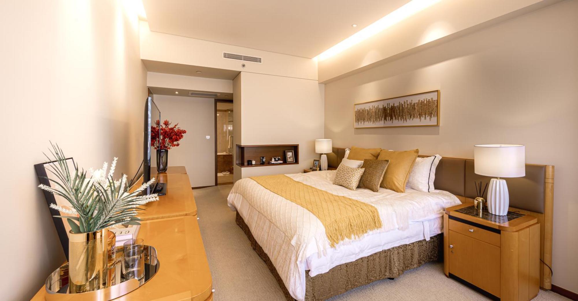 เซี่ยงไฮ้ เซ็นเตอร์ เซอร์วิซ อพาร์ตเมนต์ Aparthotel ภายนอก รูปภาพ