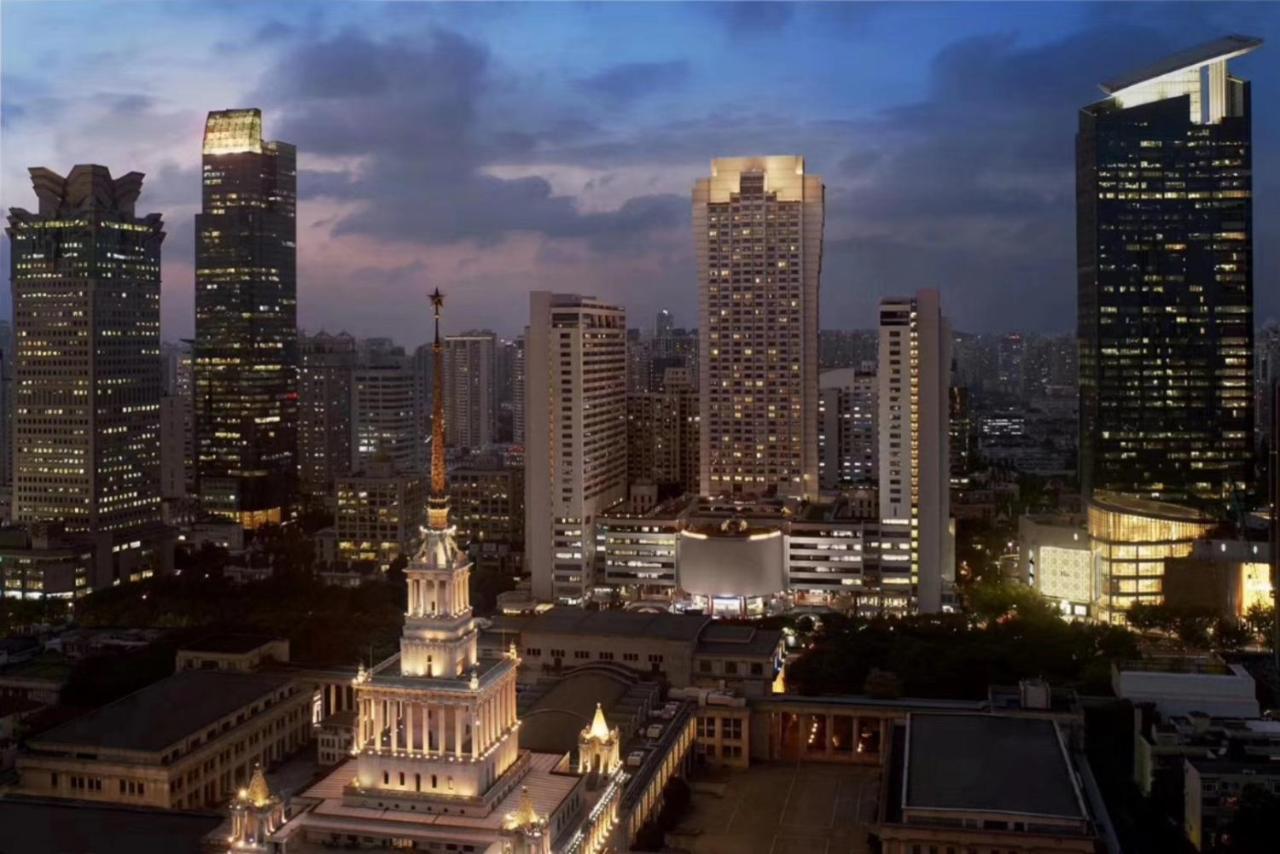 เซี่ยงไฮ้ เซ็นเตอร์ เซอร์วิซ อพาร์ตเมนต์ Aparthotel ภายนอก รูปภาพ