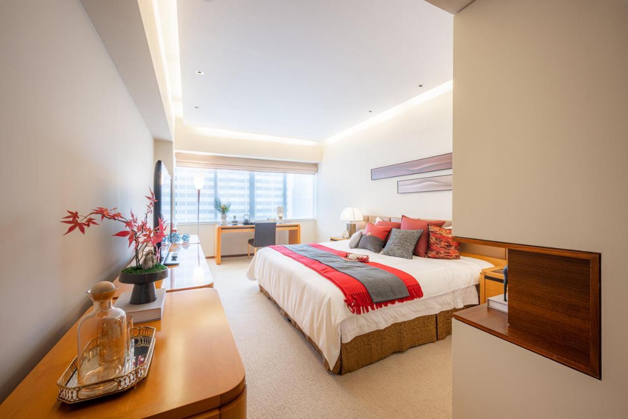 เซี่ยงไฮ้ เซ็นเตอร์ เซอร์วิซ อพาร์ตเมนต์ Aparthotel ภายนอก รูปภาพ